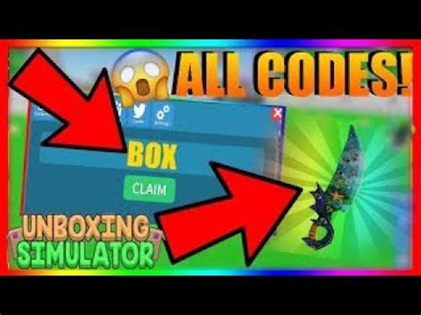 Image result for Codes Roblox Unboxing Simulator