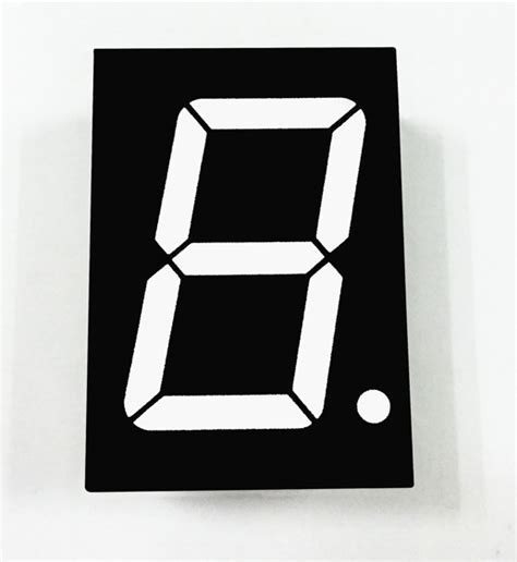 Toradh íomhá ar Large 7-Segment Display