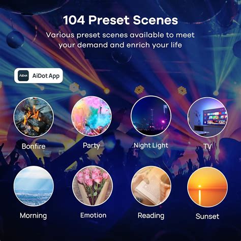 Toradh íomhá ar Smart LED Bulb Multi Preset Scenes