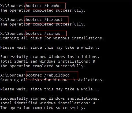 Afbeeldingsresultaten voor MBR Windows 1.0 Boot Requered Files