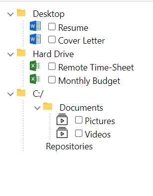 Image result for Folder TreeView