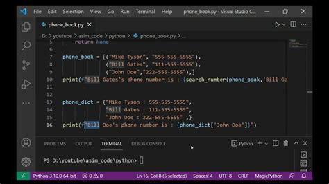 Image result for Dictionary in Python Phone Number