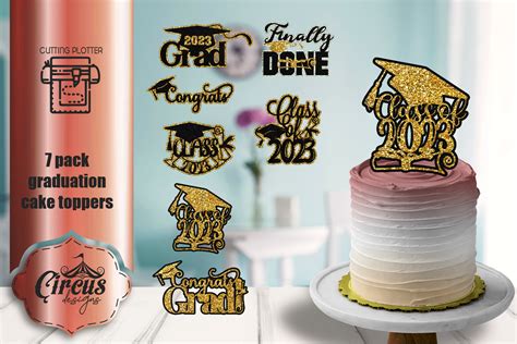 Graduation Cake Topper Printable に対する画像結果
