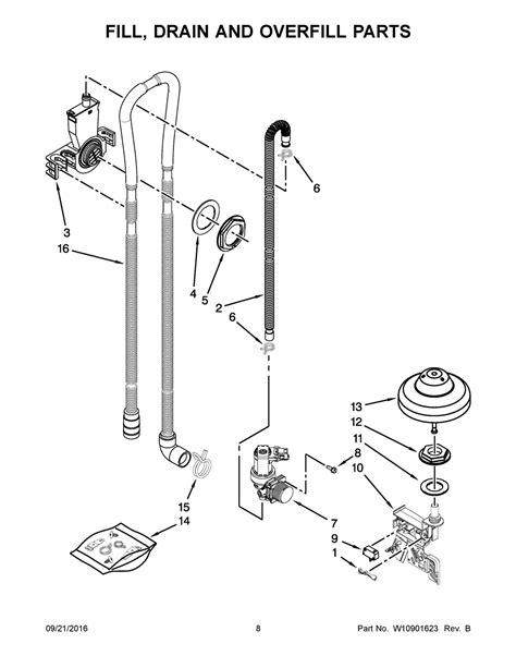 KitchenAid Dishwasher Hose Replacement に対する画像結果