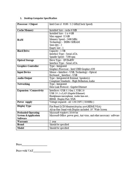 Image result for Desktop Computer PDF