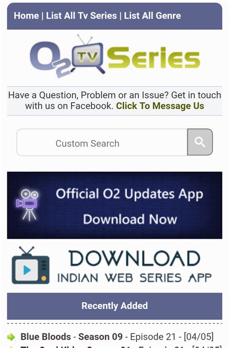 Toradh íomhá ar O2tvseries Download