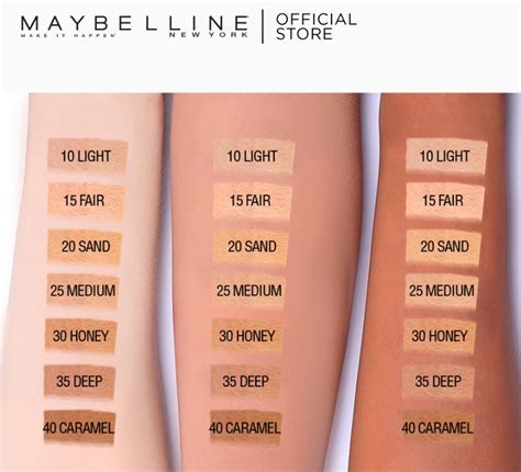 How to Choose Maybelline Foundation Shade に対する画像結果