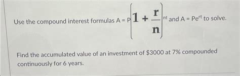 Toradh íomhá ar Pert Compound Interest Formula