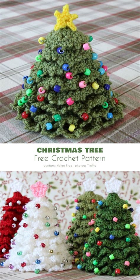 Toradh íomhá ar Crochet 15 Inch Tree Free Pattern