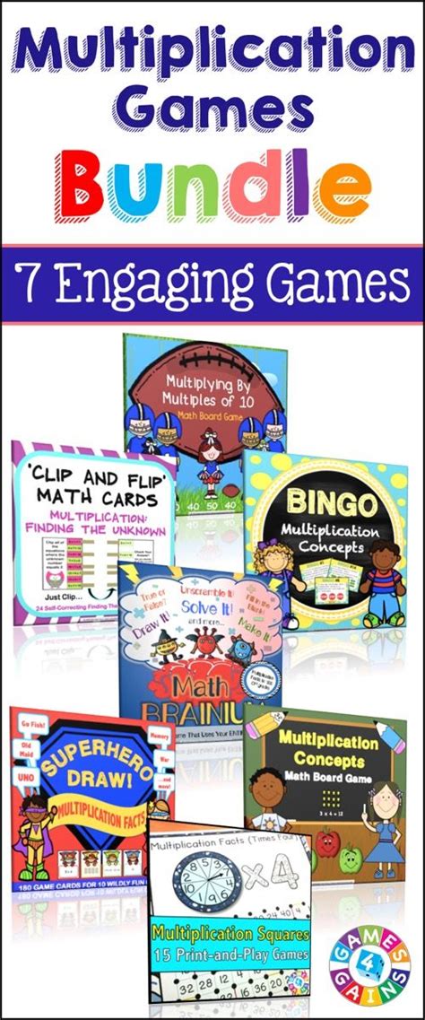 Image result for 3rd Grade Math Multiplication Games