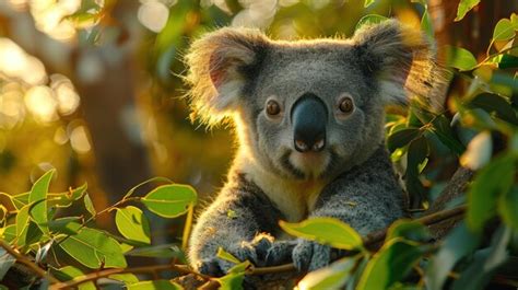 Koala Sitting in Tree No Background に対する画像結果