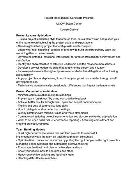 Image result for Course Outline Project Manager Professional