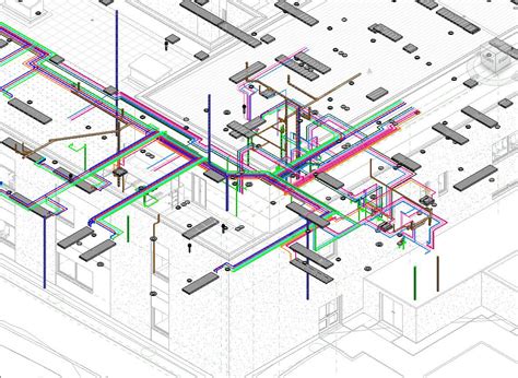 Revit MEP Example に対する画像結果