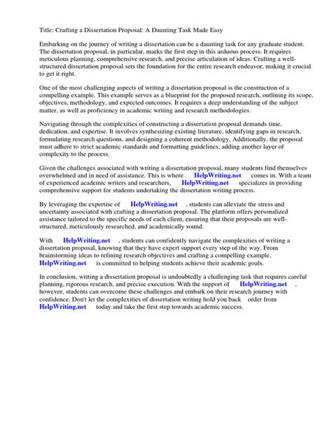 Dissertatio Project Proposal Example に対する画像結果