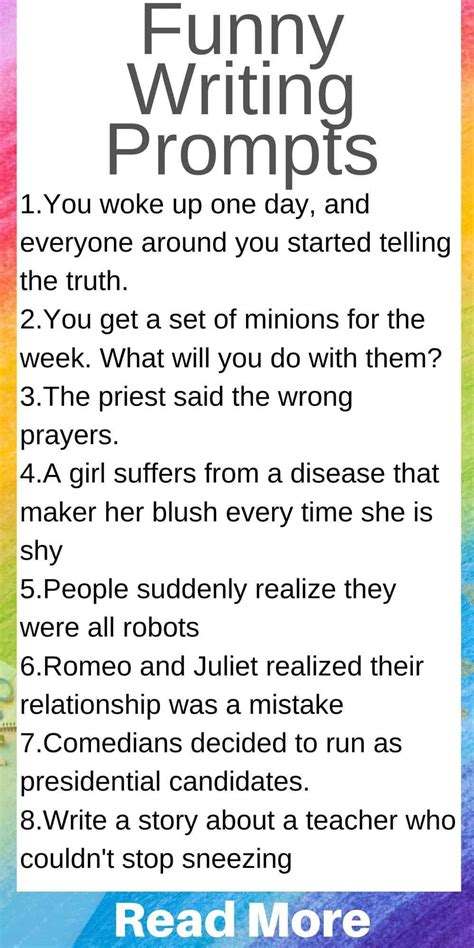 Afbeeldingsresultaten voor Fun Writing Prompts