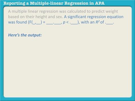 Image result for APA Example Log Regression Table