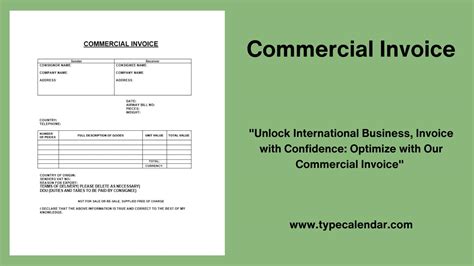 Toradh íomhá ar Printable Customs Invoice