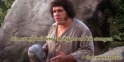 Image result for Princess Bride Fezzik Quotes