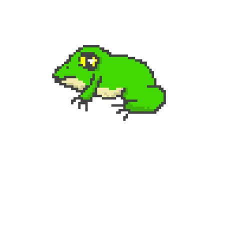 Frog pixel art
