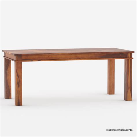 Rustic Wood Rectangular Pedestal Dining Table に対する画像結果