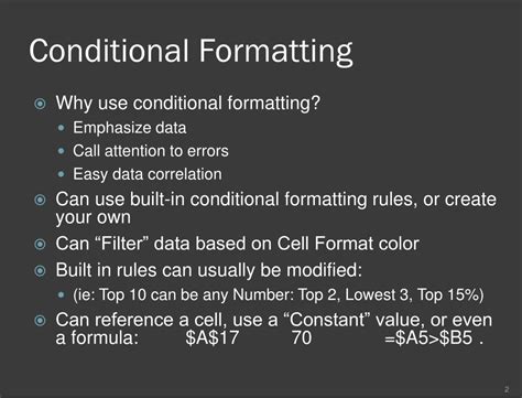 Image result for Disadvantages of Conditional Formatting
