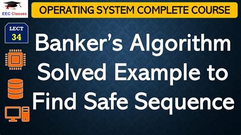 تصویر کا نتیجہ برائے Banker Algorithm Unsafe Examples Solutions