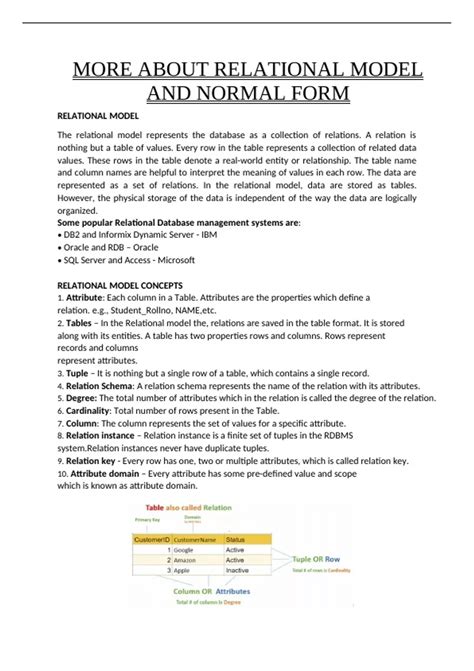 Image result for Relational Class Model