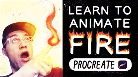 Toradh íomhá ar Fire Animation Procreate