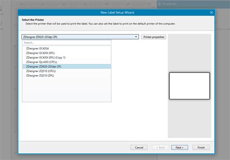 Image result for ZebraDesigner 3 Dual Small Label
