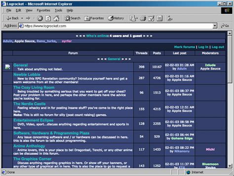 Image result for Old Internet Website Design