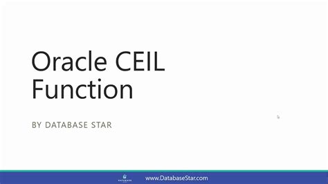 Image result for Ceiling Function in Oracle