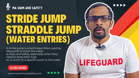Image result for Straddle Jump into Water