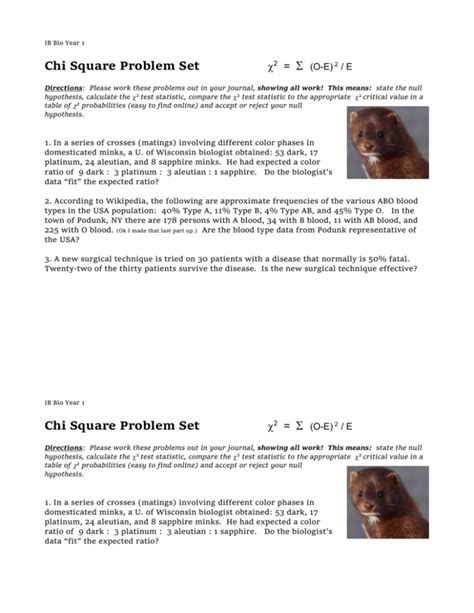 Chi-Square Sample Problem with Solution に対する画像結果