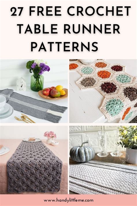 Image result for Crochet Table Runner Patterns Free Online