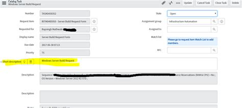 Image result for ServiceNow Service Request Tasks
