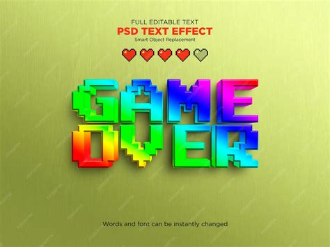 Image result for Game Over Text