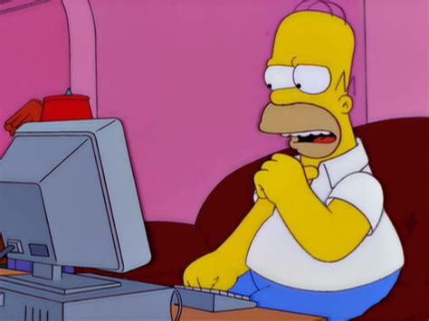 Image result for Simpsons Computer Geek Meme