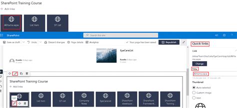 Toradh íomhá ar Quicklinks Web Pages