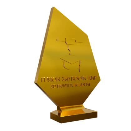 Fusion 360 Different Trophy Design Tutorial に対する画像結果