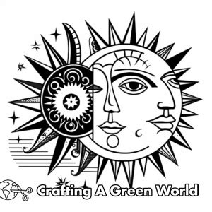 Image result for Abstract Sun Coloring Pages