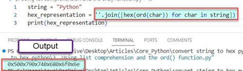 Python Hex Notation に対する画像結果
