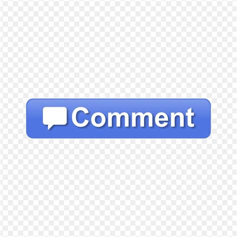 Image result for Comment Button Transparent