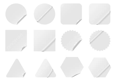 Image result for Blank Small Sticker