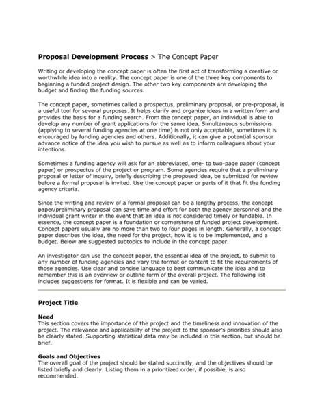 Image result for Project Timeline Concept Paper Proposal