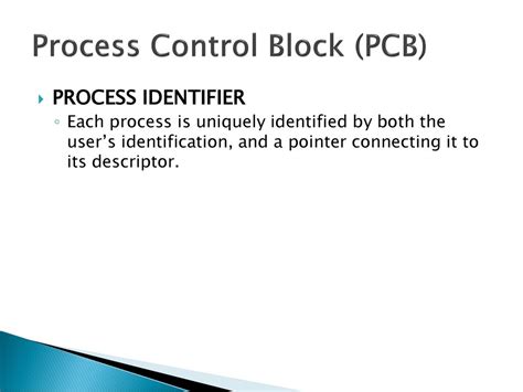 Image result for Process Descriptor vs Process Control Block