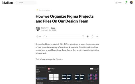 Image result for Figma Design File Organization