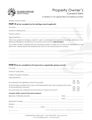 Image result for Property Consent Form