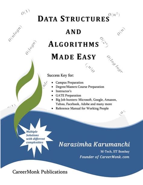 Image result for Data Structures and Algorithm Wall Magazine PDF