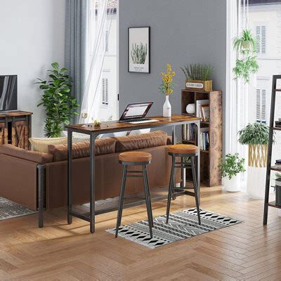 High Top Rectangular Bar Table に対する画像結果