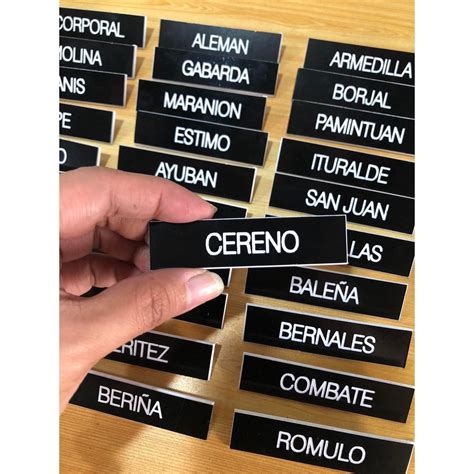 Toradh íomhá ar Cod Nameplate Design